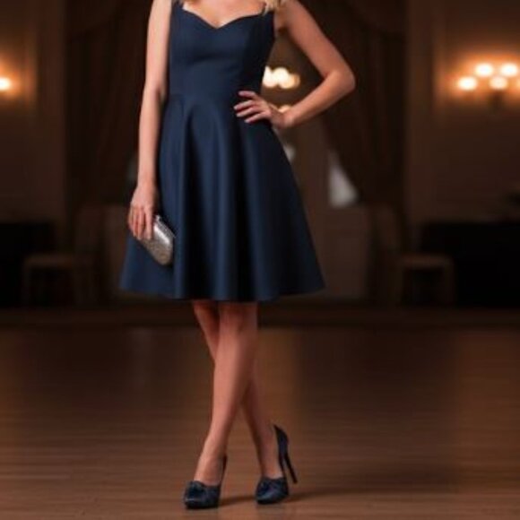 VINTAGE NEW FABULOUS RARE FIND Walter Steiger High Satin Pumps Sz 37.5 NIB 895 - Picture 1 of 9